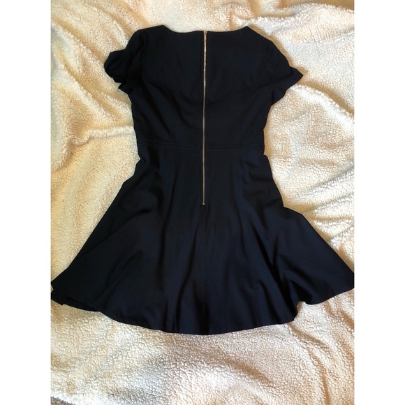 Ann Taylor Flare Black Dress - Picture 4 of 7